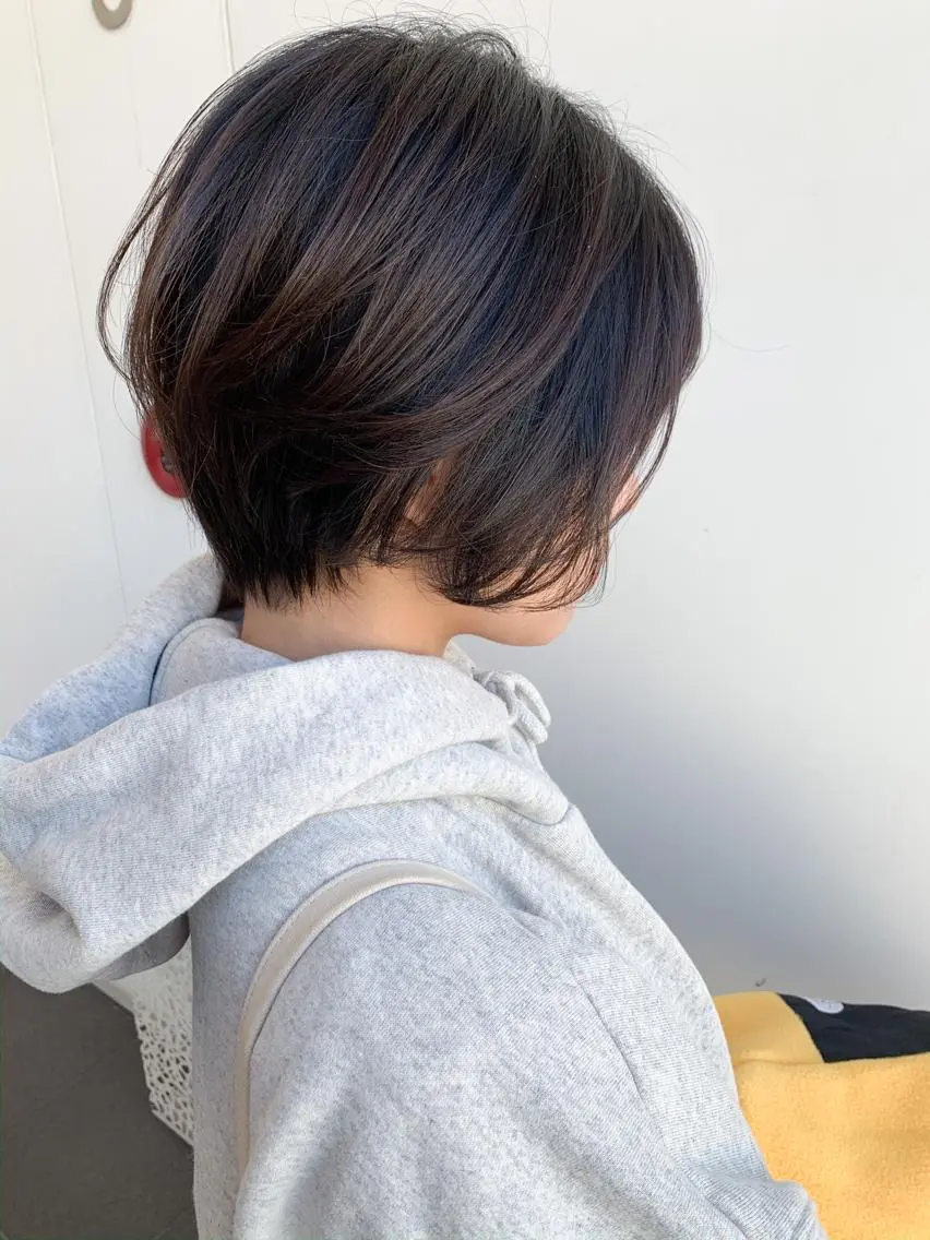 ショート カラー ショートヘア カット ヘアカラー トリートメント Beach 代表 KENTAのヘアスタイル