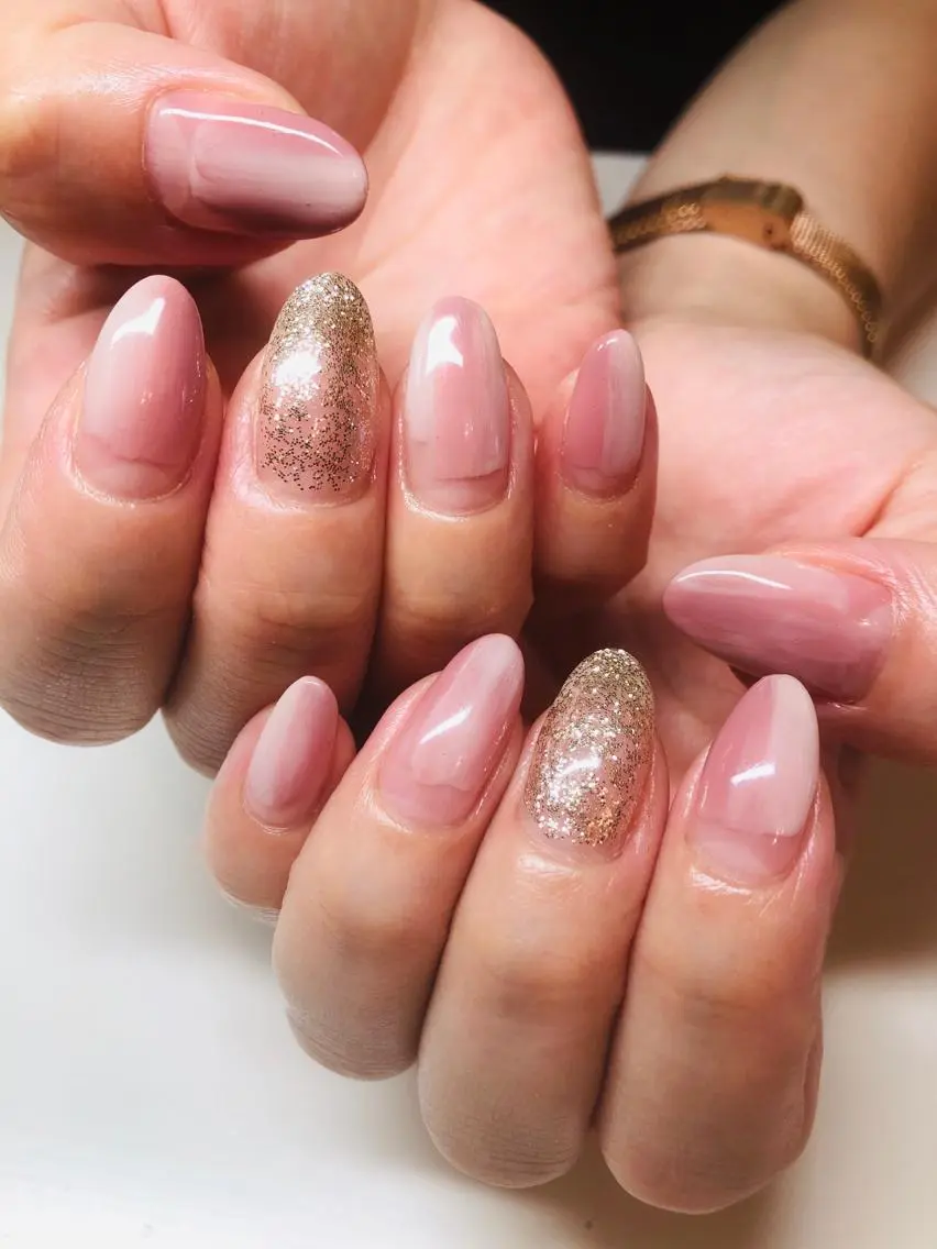 ネイル ハンドネイル いちじゅう あおいのネイルデザイン