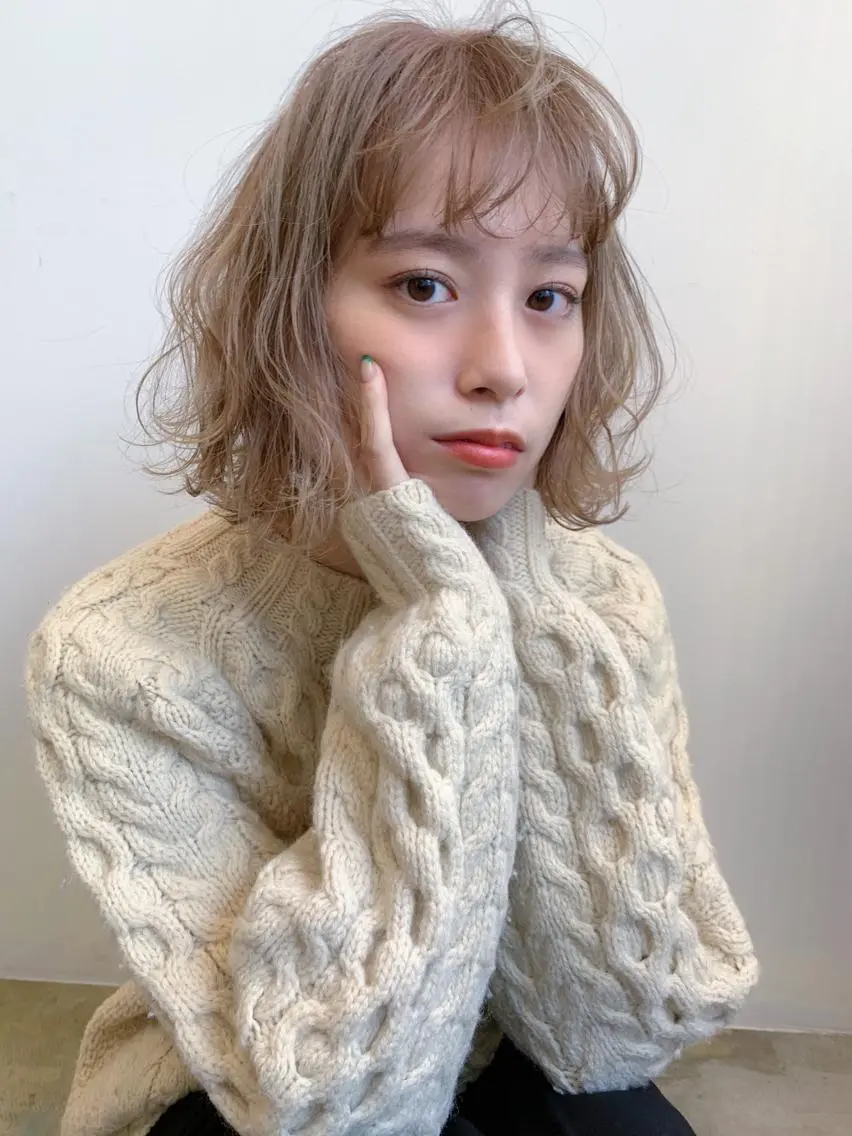ショート カット ヘアカラー トリートメント 心斎橋/縮毛矯正/美 容師/unir 藤本のヘアスタイル