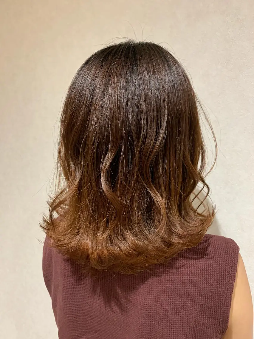 ミディアム カット yamauchi mikuのヘアスタイル