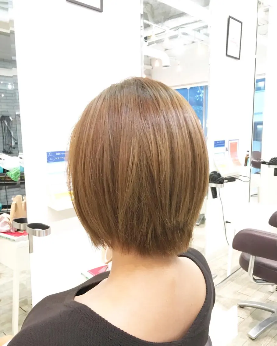 ショート カラー ショートボブ ボブ ショートヘア 中村 よしひでのヘアスタイル