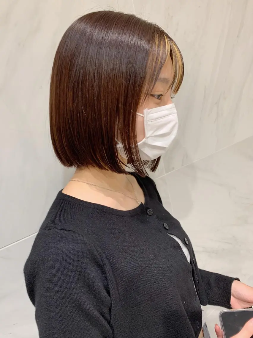 ショート カラー チバ タクミのヘアスタイル