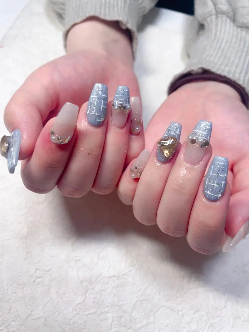 ネイル M 🌷Nail 長さだし専門店のネイルデザイン