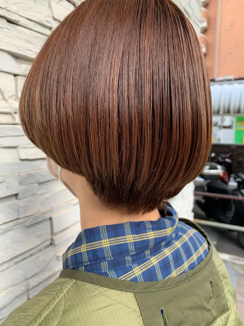 ショート トリートメント ゆうき あすかのヘアスタイル