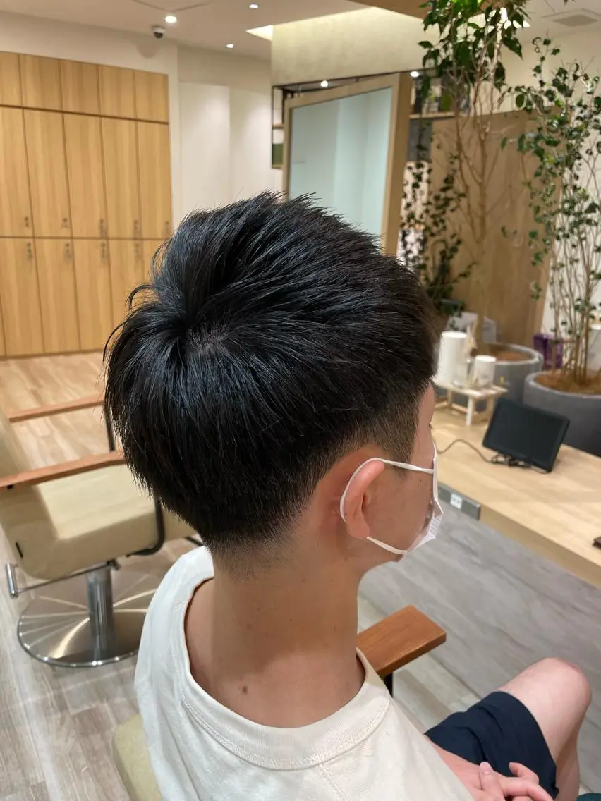 ショート メンズ メンズショート ショートヘア カット 神野 れなのヘアスタイル