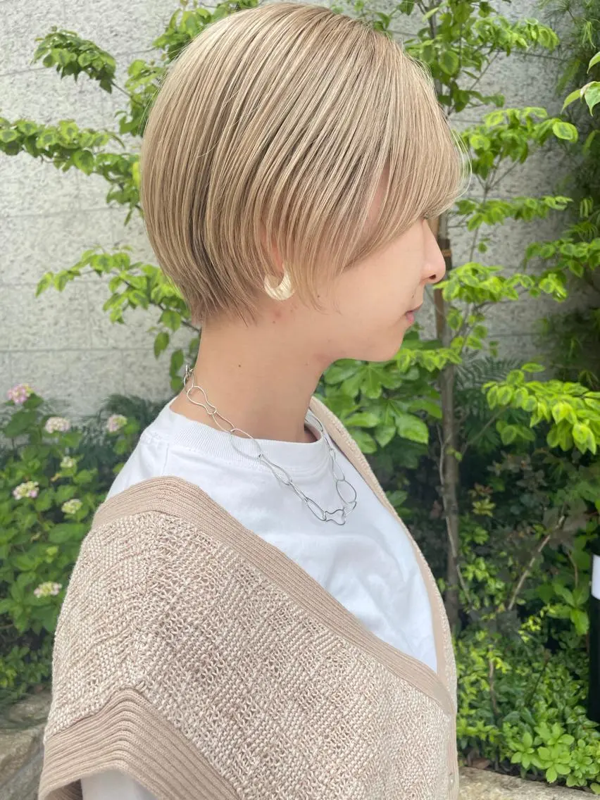 ショート 似合わせカット/ レイヤーカット/新谷のヘアスタイル