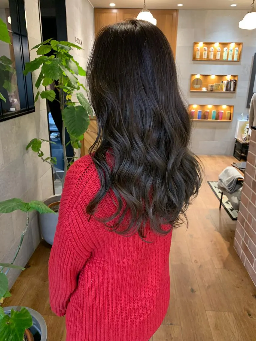 ロング 開發 智也のヘアスタイル