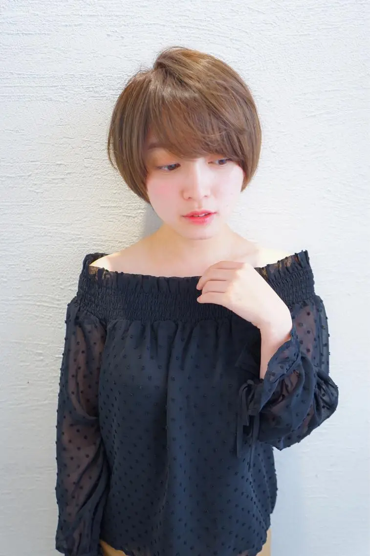 ショート カラー パーマ ヘアアレンジ ショートヘア カット ヘアカラー トリートメント ショートの神✨AFL OAT 井上康平のヘアスタイル