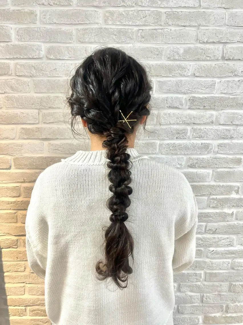 ロング ヘアアレンジ ロング Topstylist YUKIのヘアスタイル