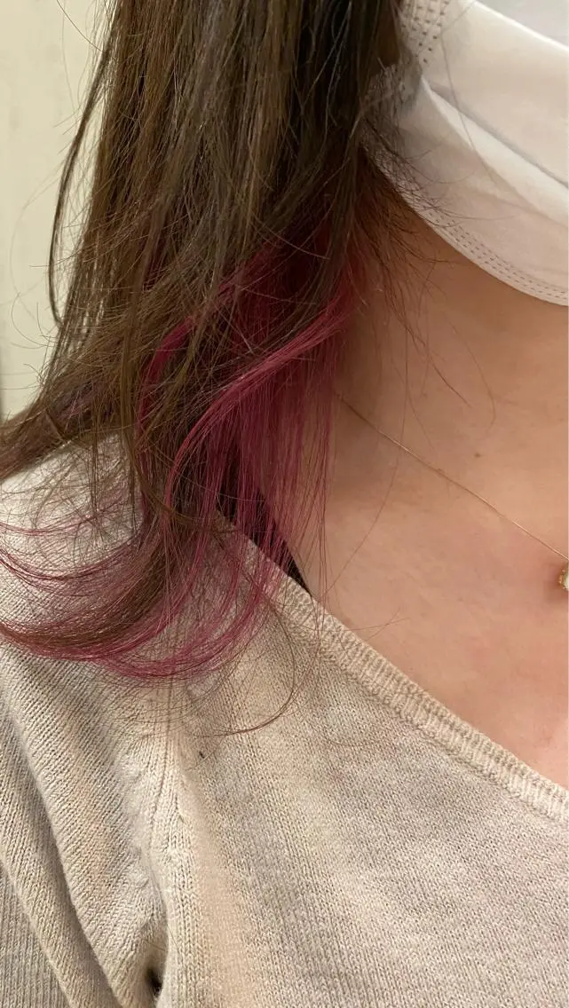 ミディアム カット ヘアカラー トリートメント 🩵Arisa MODE K's🫧のヘアスタイル
