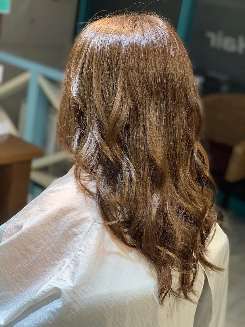 ロング 大林 千尋のヘアスタイル