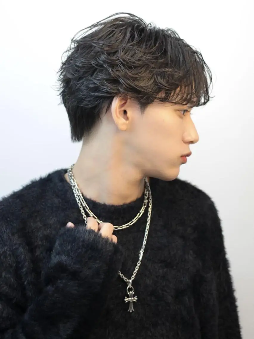 パーマ メンズ 【公式】メンズ専門 🔥BLUCK渋谷店のヘアスタイル