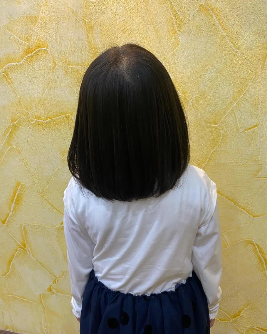 ミディアム カット 山田 友香莉のヘアスタイル