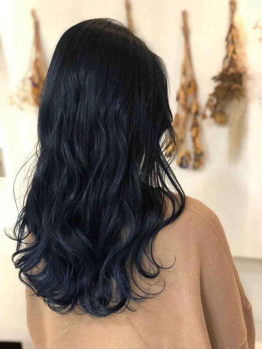 ロング カラー 似合わせカットカラー 🌿つじおかるみのヘアスタイル