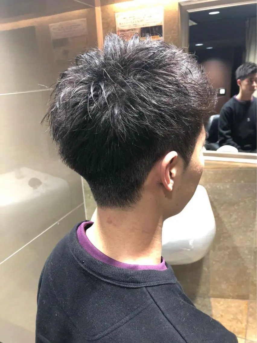 ショート メンズ 餘野 翔舞のヘアスタイル
