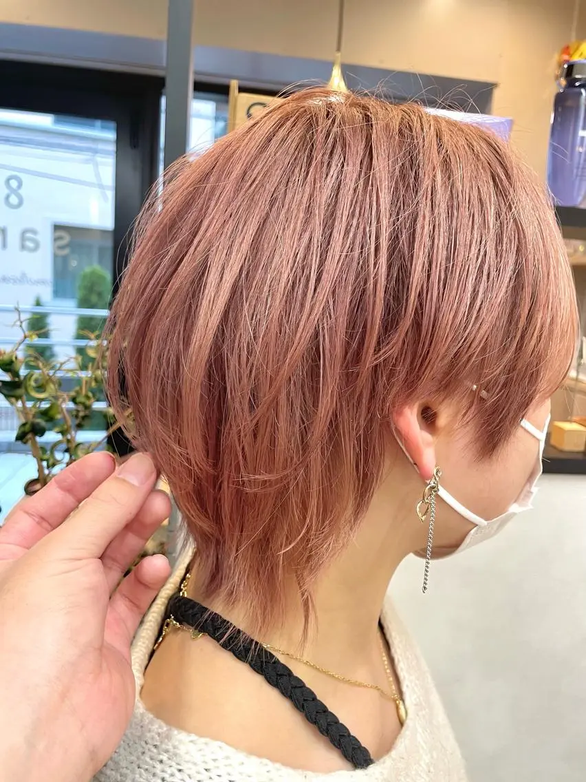 ショート カラー レイヤー職人 横浜/似合わせ/秋山のヘアスタイル