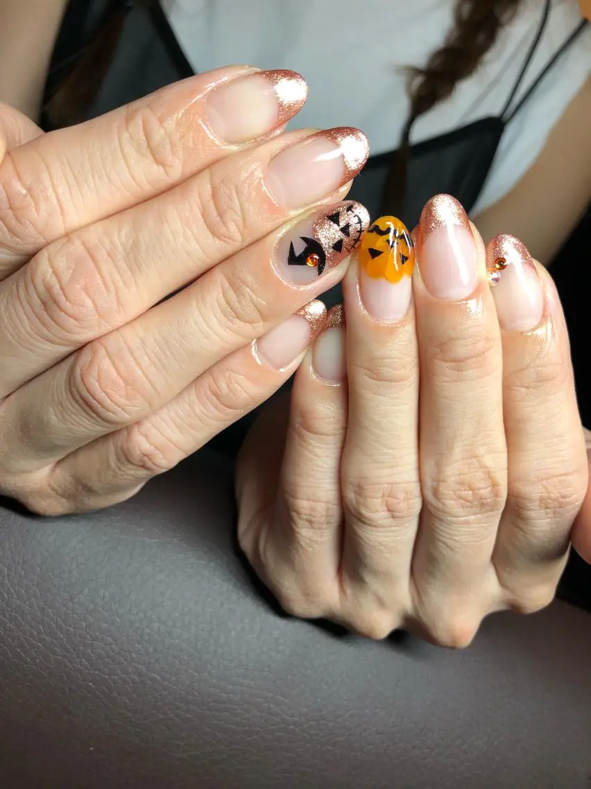 ネイル ハロウィン ma cherieのネイルデザイン