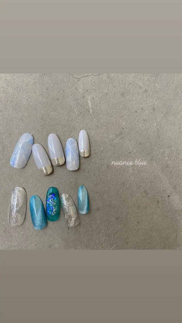 ネイル アートネイル ハンドネイル 🧸熊谷 かほ🧸のネイルデザイン