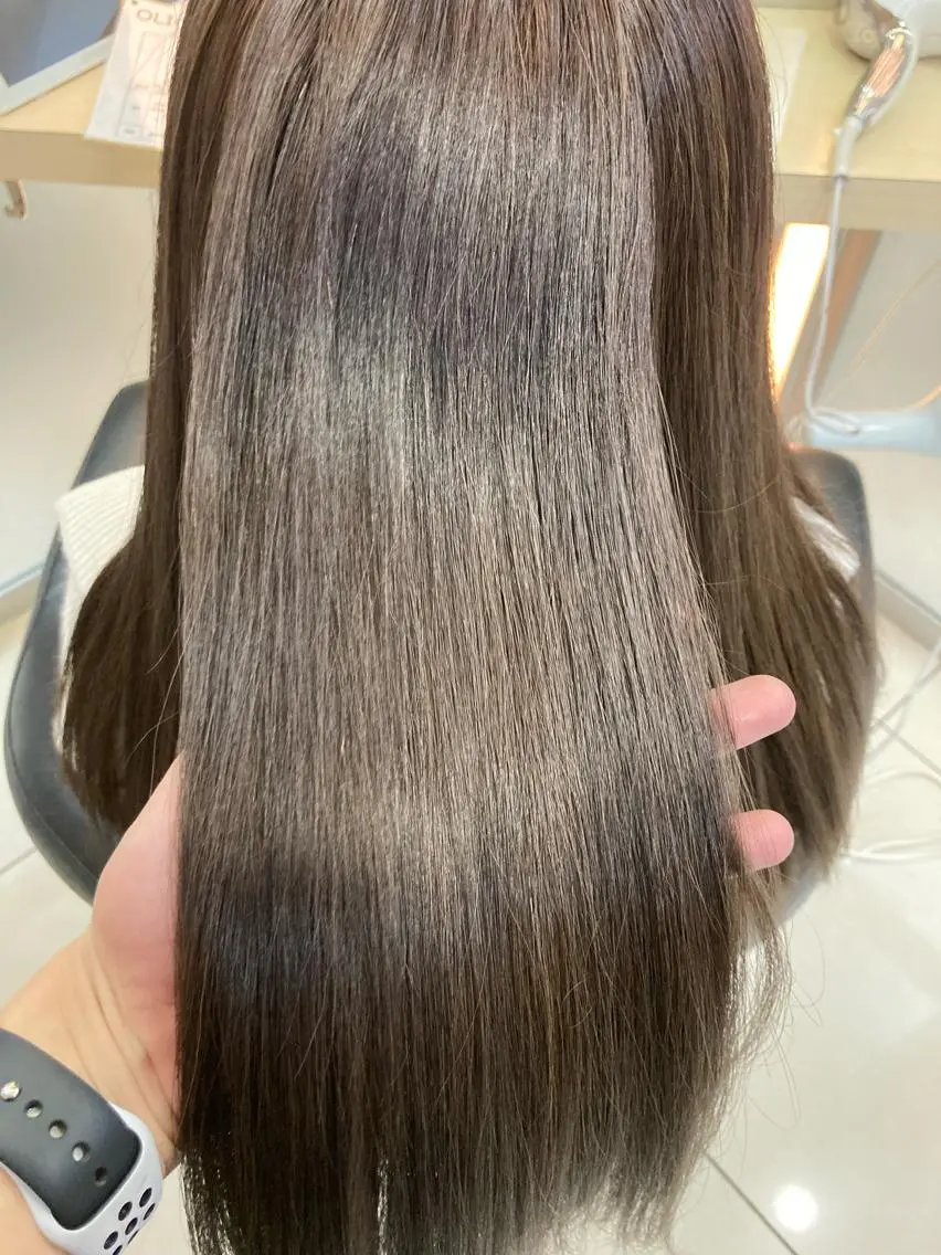 ロング 永井 大希のヘアスタイル