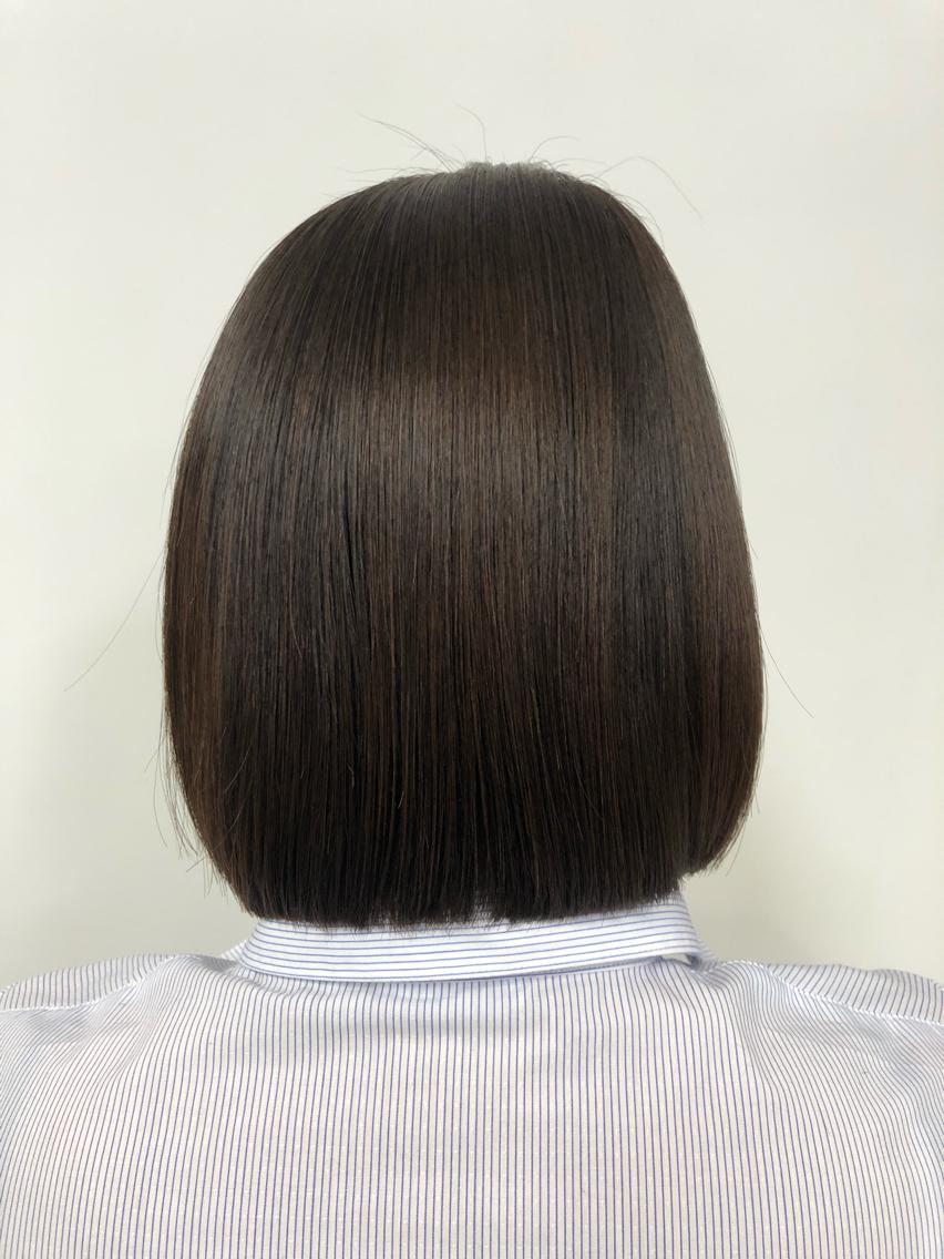ミディアム カット 横地 凌のヘアスタイル