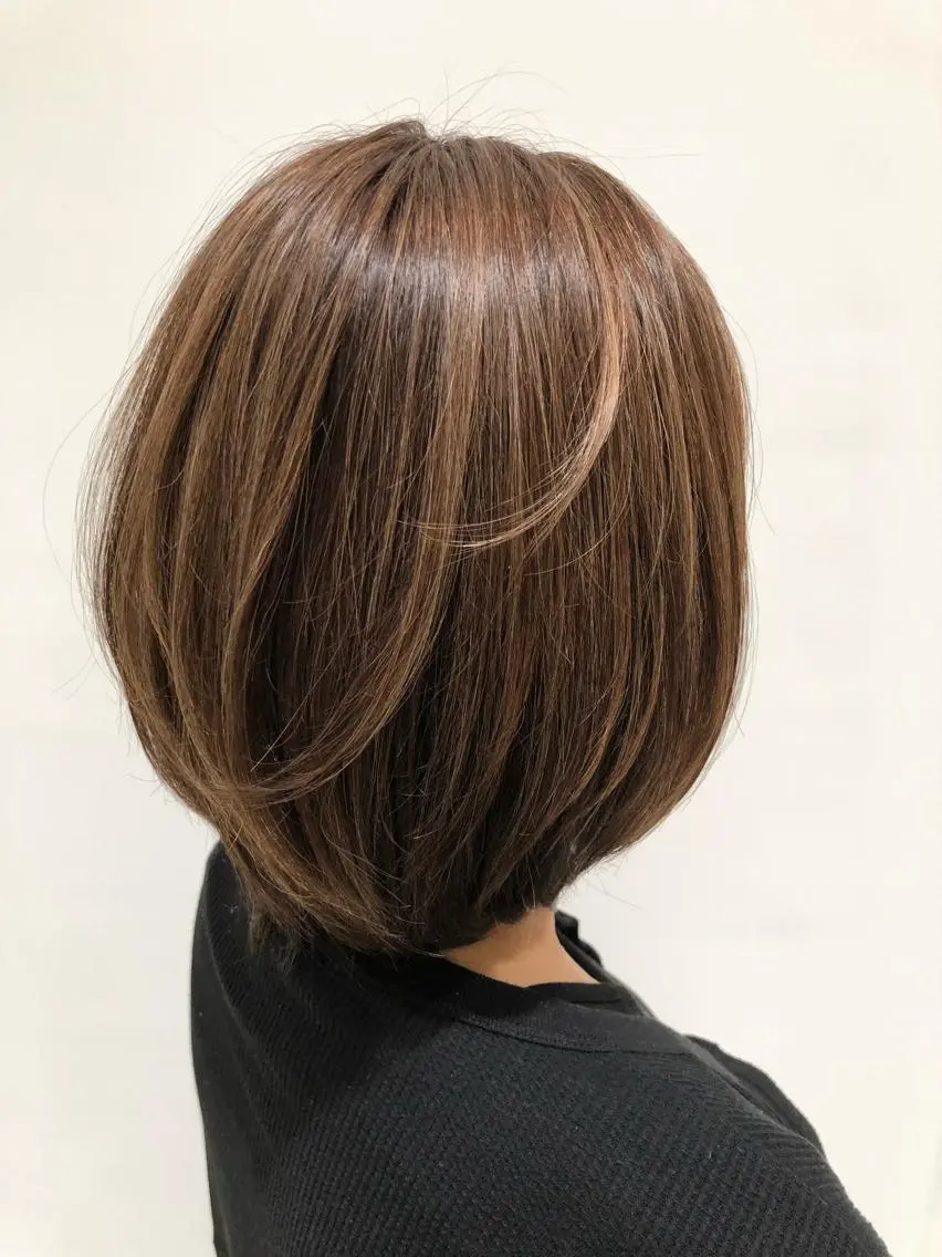 ショート ハイライト 福元 保雄のヘアスタイル