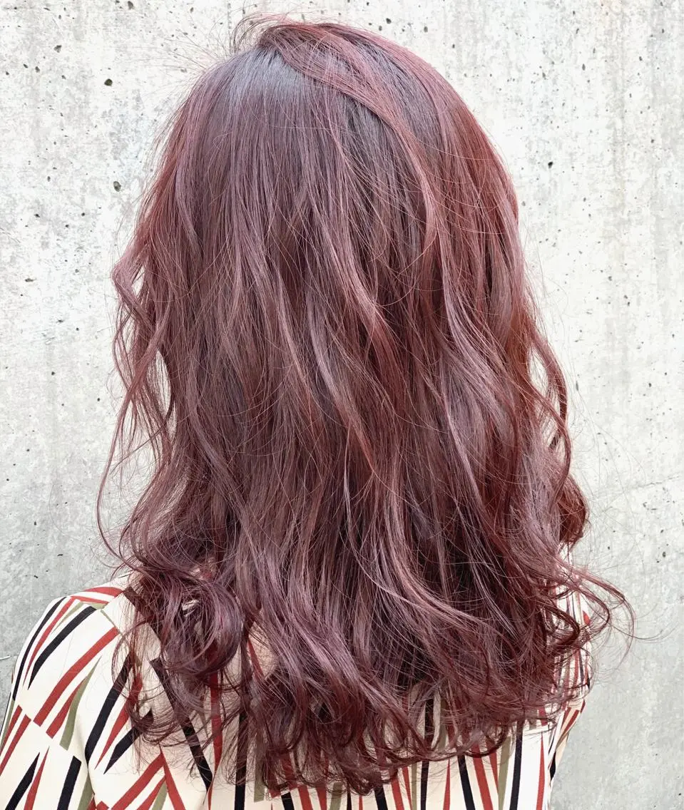 セミロング カット ヘアカラー トリートメント 一ノ瀬 暁のヘアスタイル