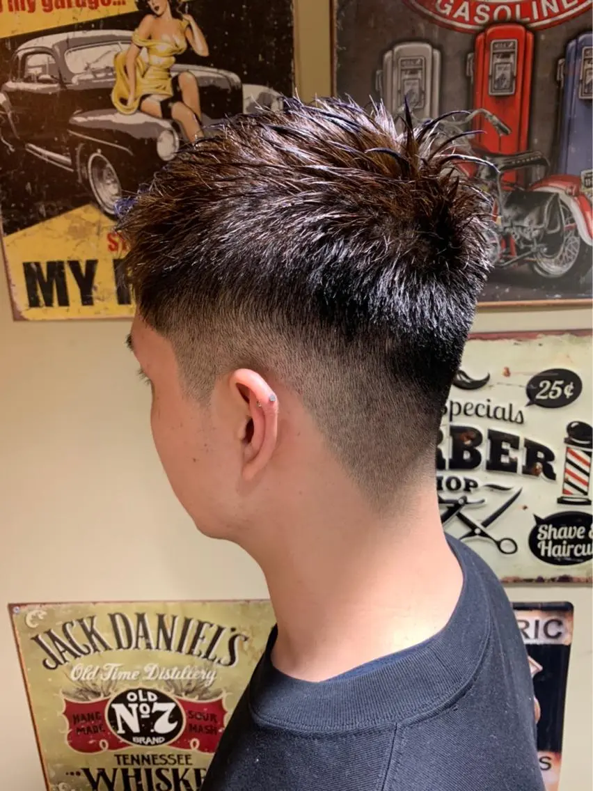 ショート メンズ 林田 龍明のヘアスタイル