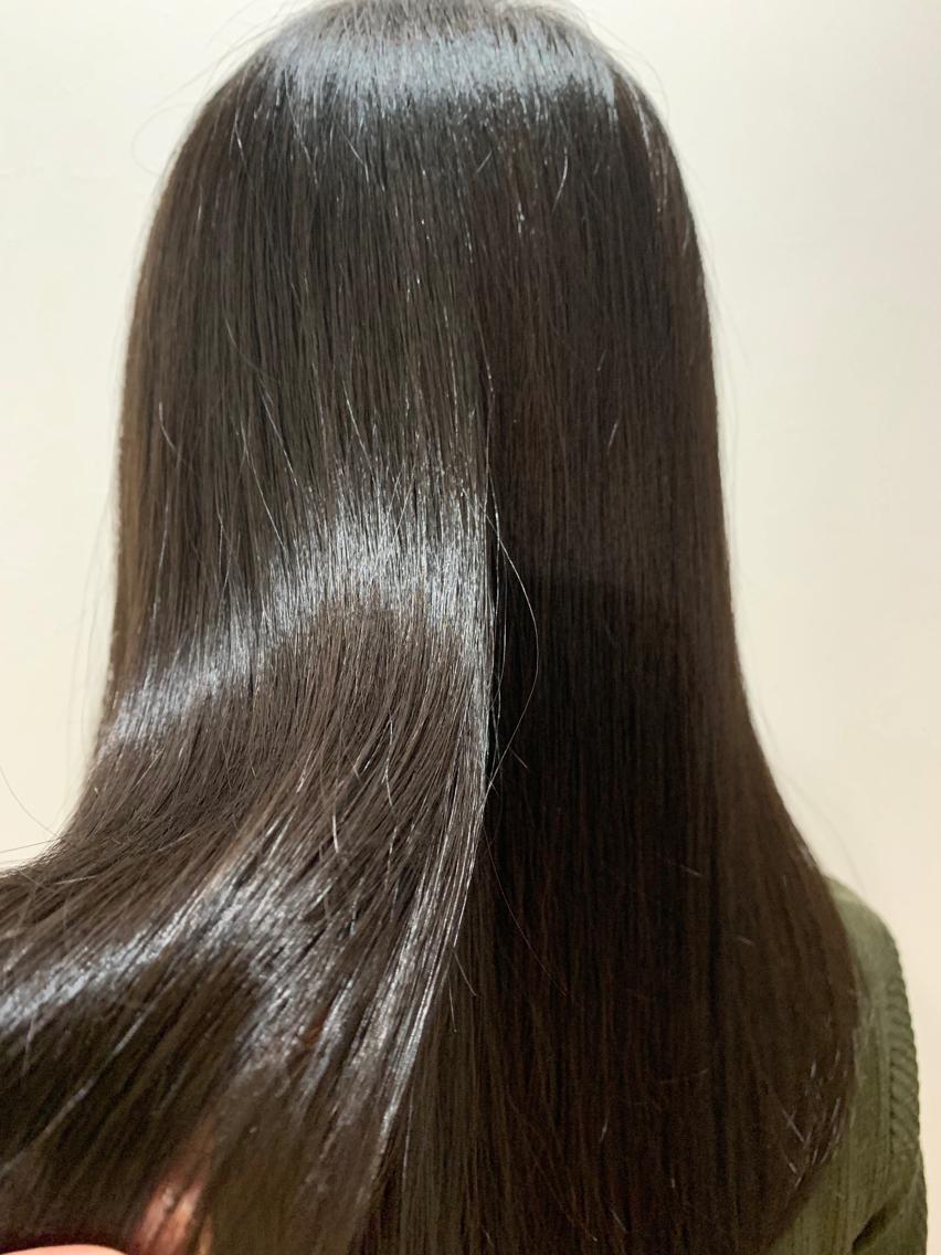 ロング カラー トリートメント 神頭 彩のヘアスタイル