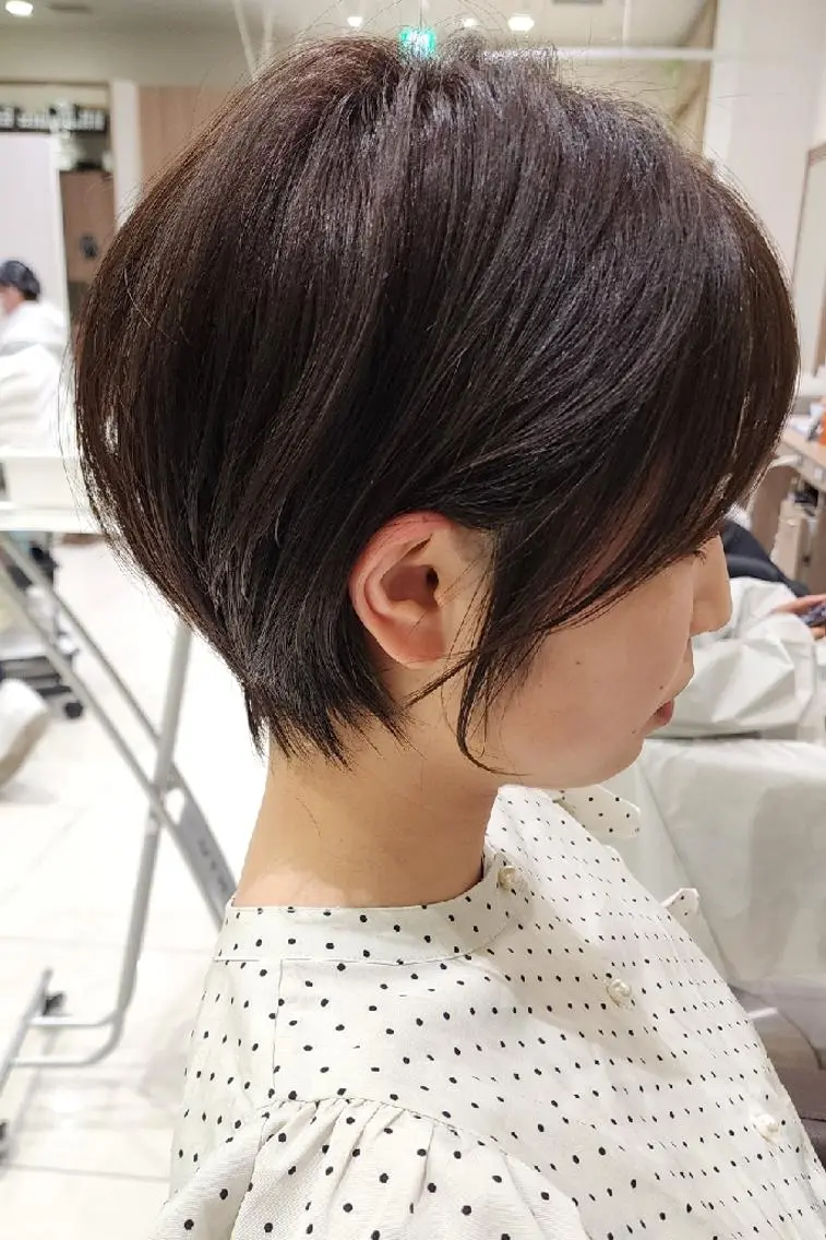 ショート カラー ベージュカラー イルミナカラー ショートヘア カラー特化🔥中村 和貴<Ash津田沼>のヘアスタイル