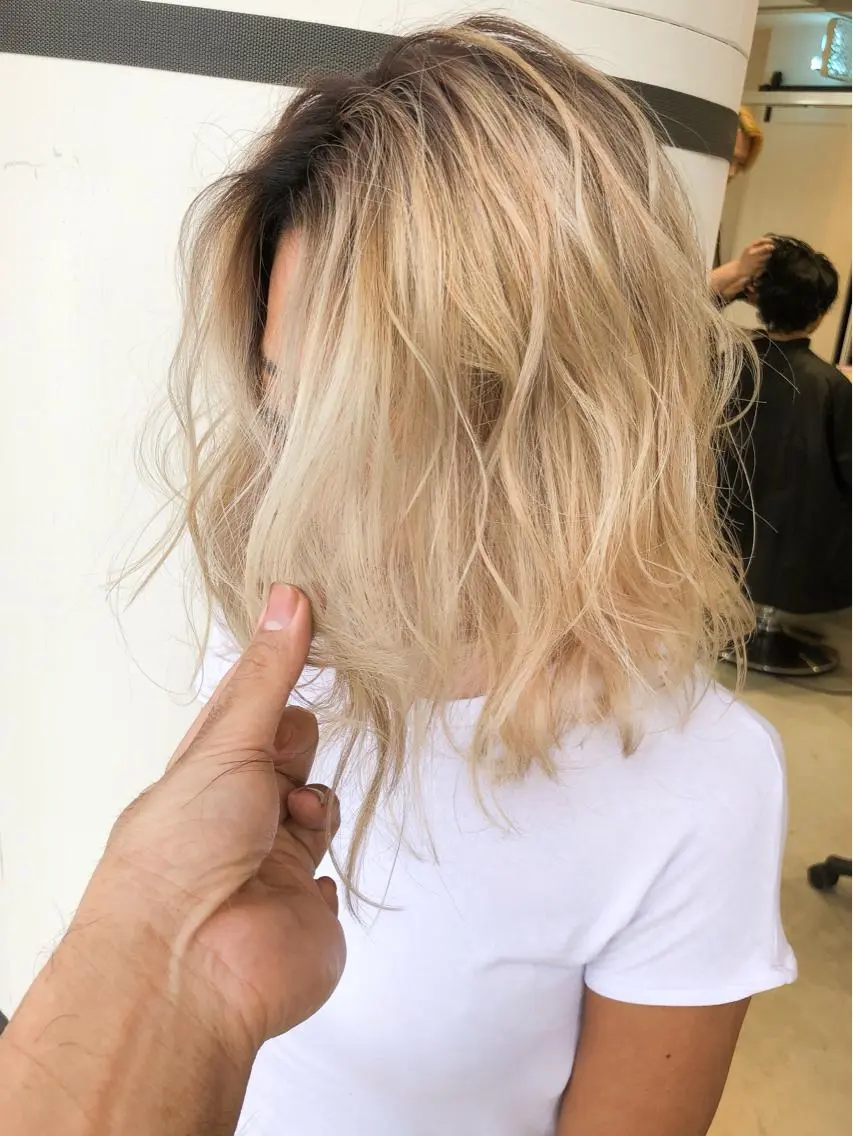 ミディアム カラー welring hair salonのヘアスタイル