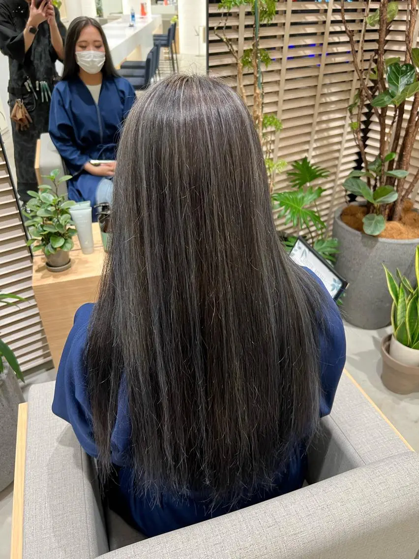 ロング カラー 髪質改善/似合わせ/ 艶髪🧡‬‪田中颯士のヘアスタイル