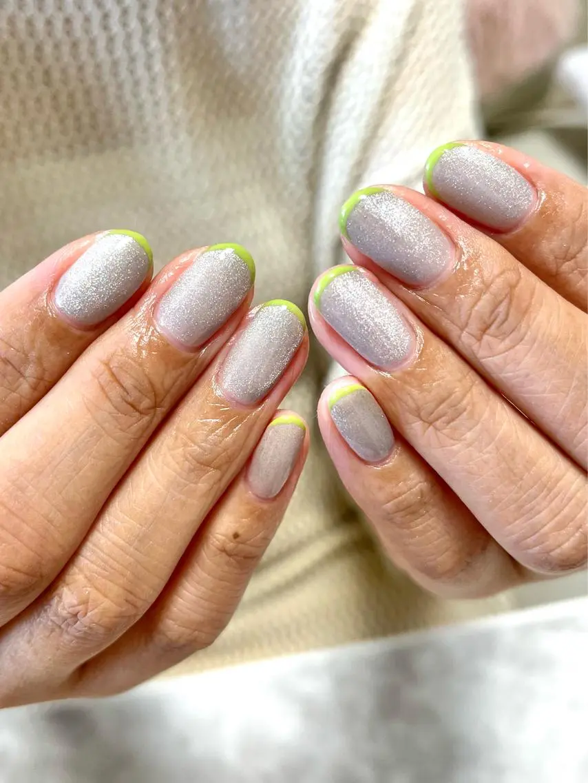 ネイル フレンチネイル マグネットネイル nails' it...のネイルデザイン