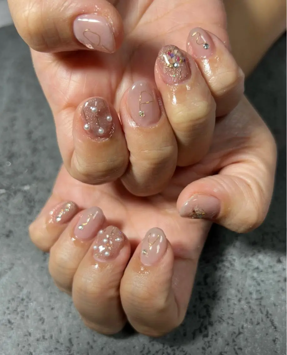 ネイル ブライダルネイル Mimi Nailのネイルデザイン