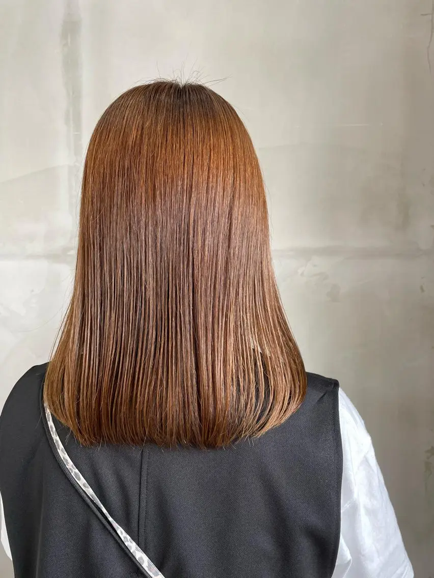 パーマ 益 佑夏のヘアスタイル