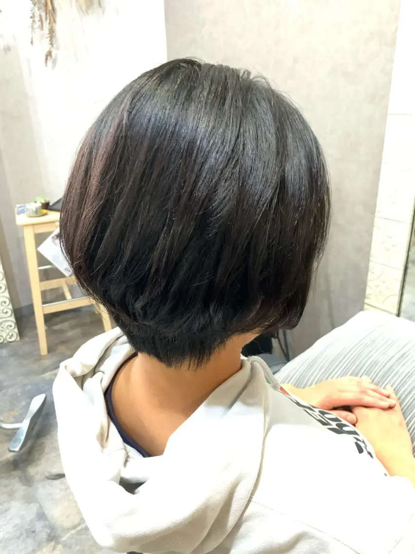 ショート ショートボブ ボブ ショートヘア giniro ホソミのヘアスタイル