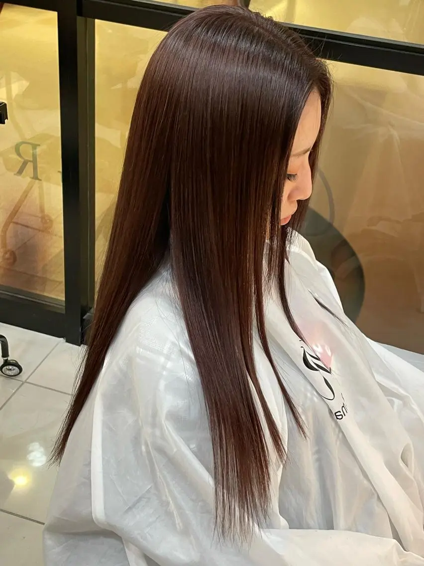 ロング アールグランデ あやのヘアスタイル