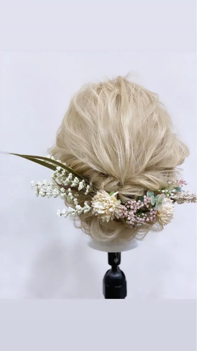 ヘアアレンジ ヘアセット K. SUZUKAのヘアスタイル