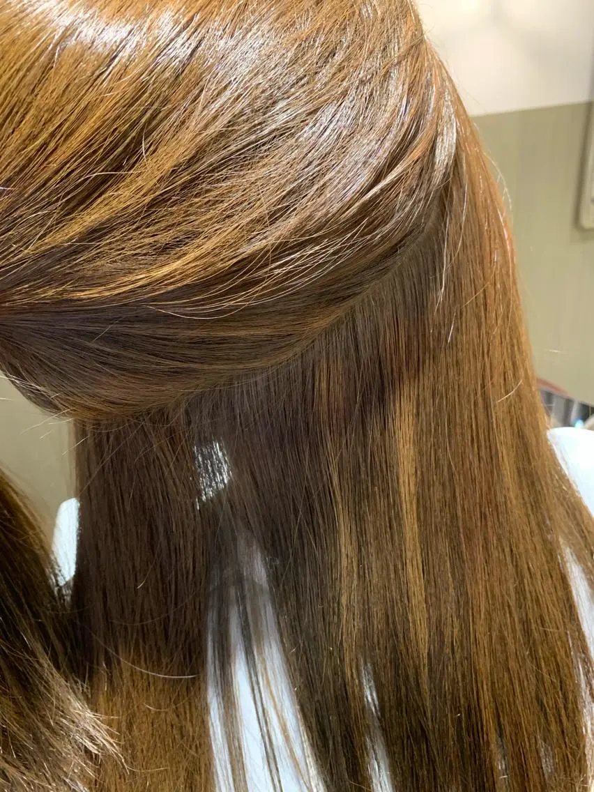 ロング カラー 韓国スタイル🇰🇷 annaのヘアスタイル