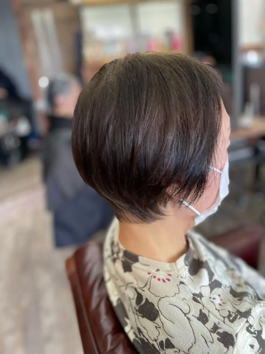 ショート 💎白髪染めも対応 🙆👌山本明菜のヘアスタイル