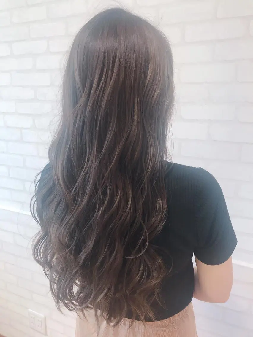 ロング カラー 髪質改善【due hair】砂川 翔のヘアスタイル
