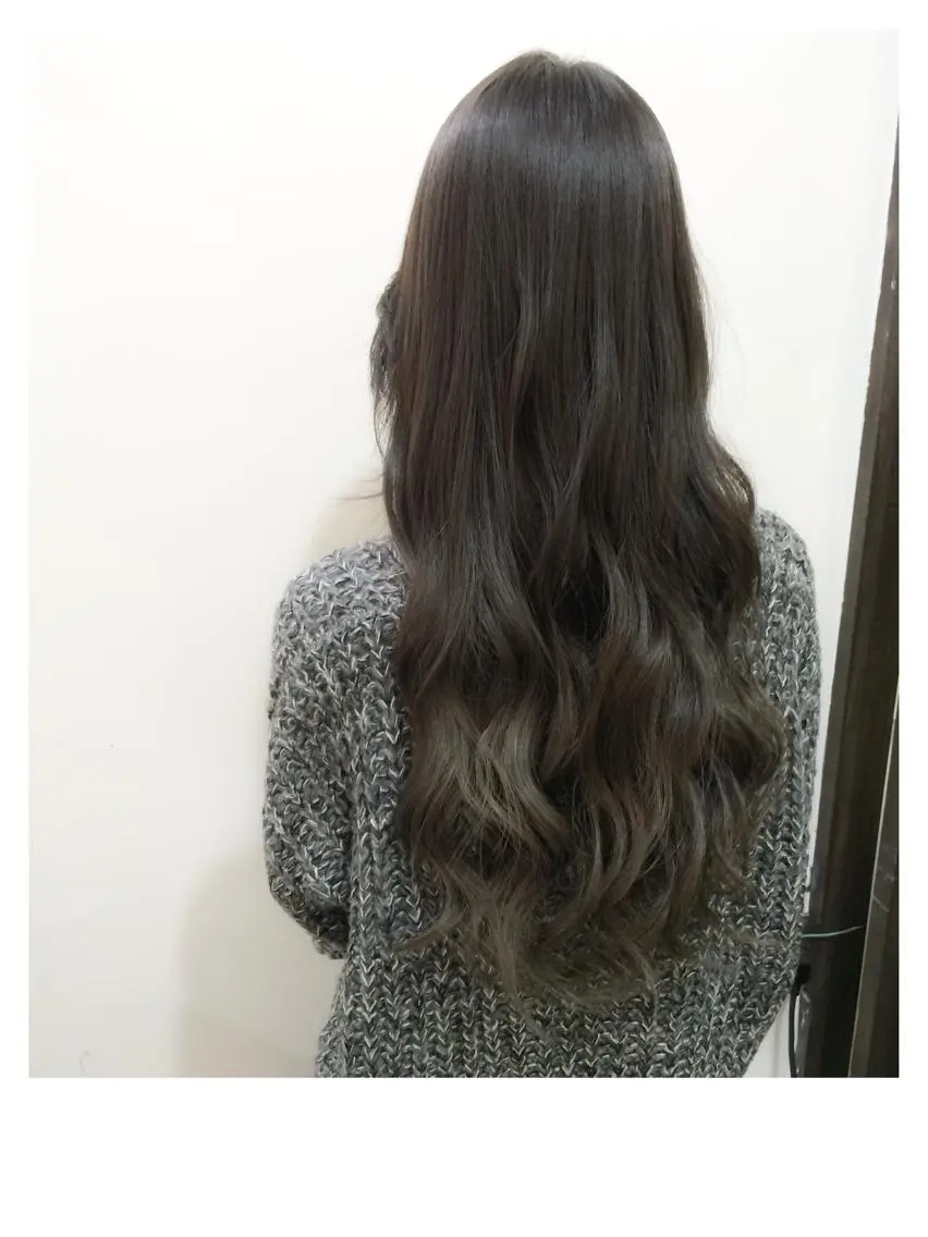 ショート ミディアム セミロング ロング カラー グラデーションカラー グレージュ LAGOM hair 《池袋》のヘアスタイル