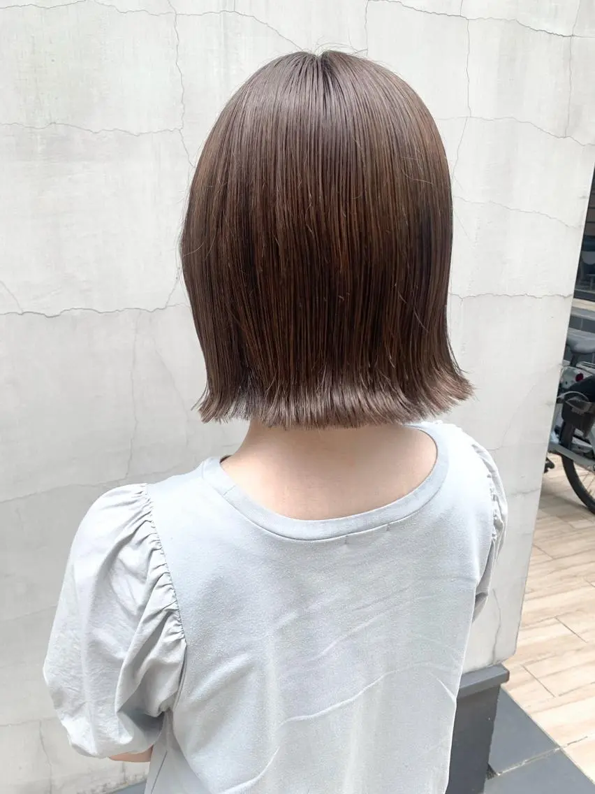 ショート カラー ヘアアレンジ カット ヘアカラー トリートメント yuka .のヘアスタイル