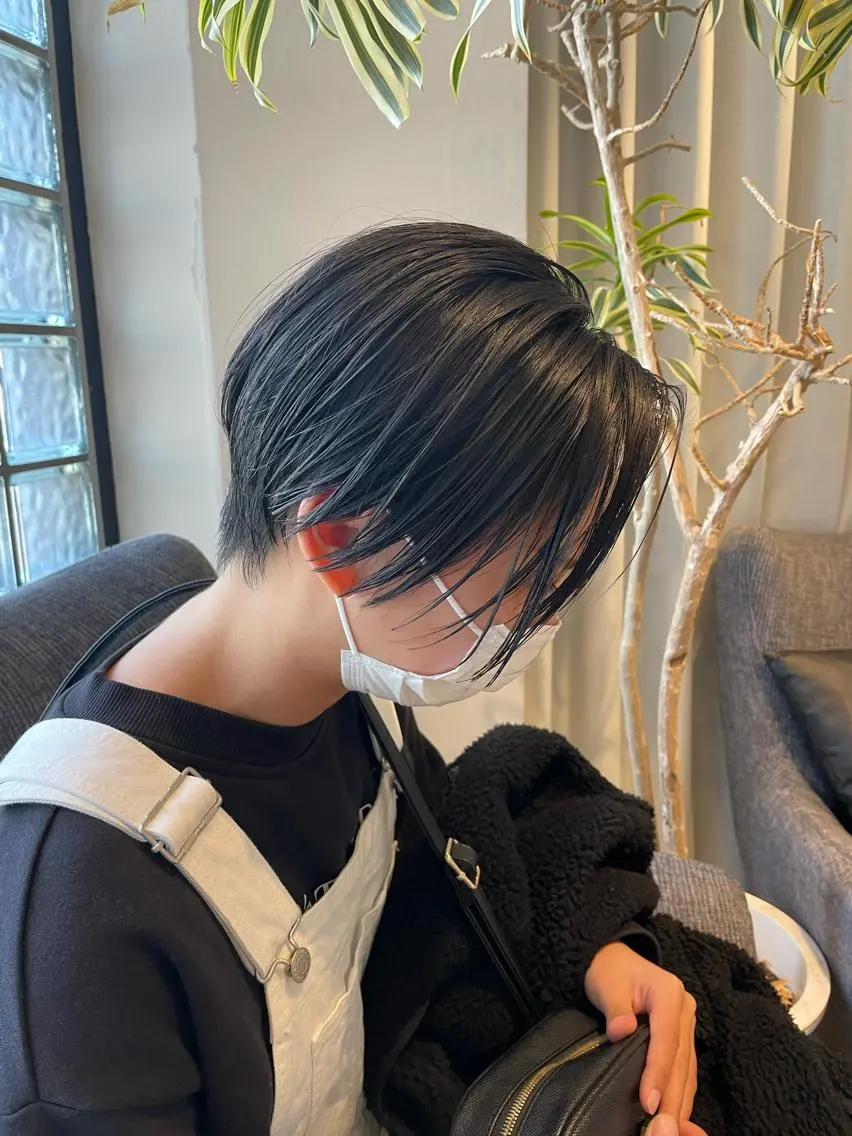 ショート ハンサムショート ショートヘア モデルさん募集中IT byALBUM八王子のヘアスタイル