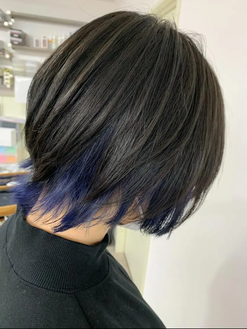 ショート カラー カット 🍓若山 未羽🍓 ReCharme新保のヘアスタイル