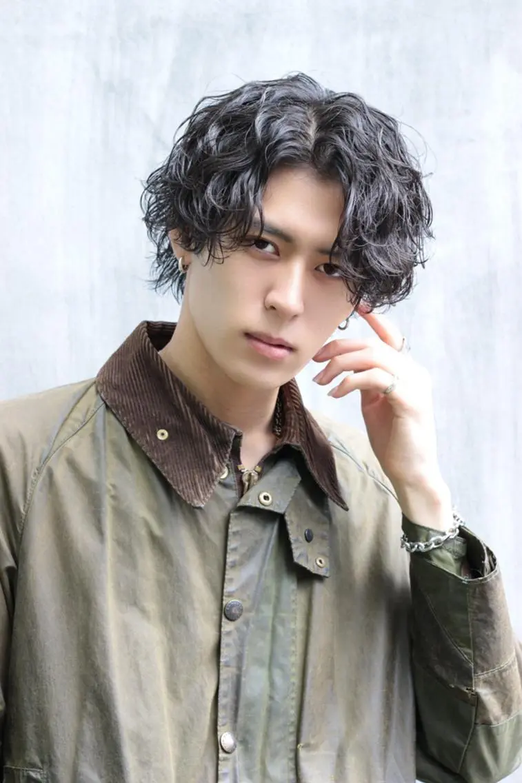 メンズ ⚡️渋谷⚡️ メンズパーマ⚡️のヘアスタイル