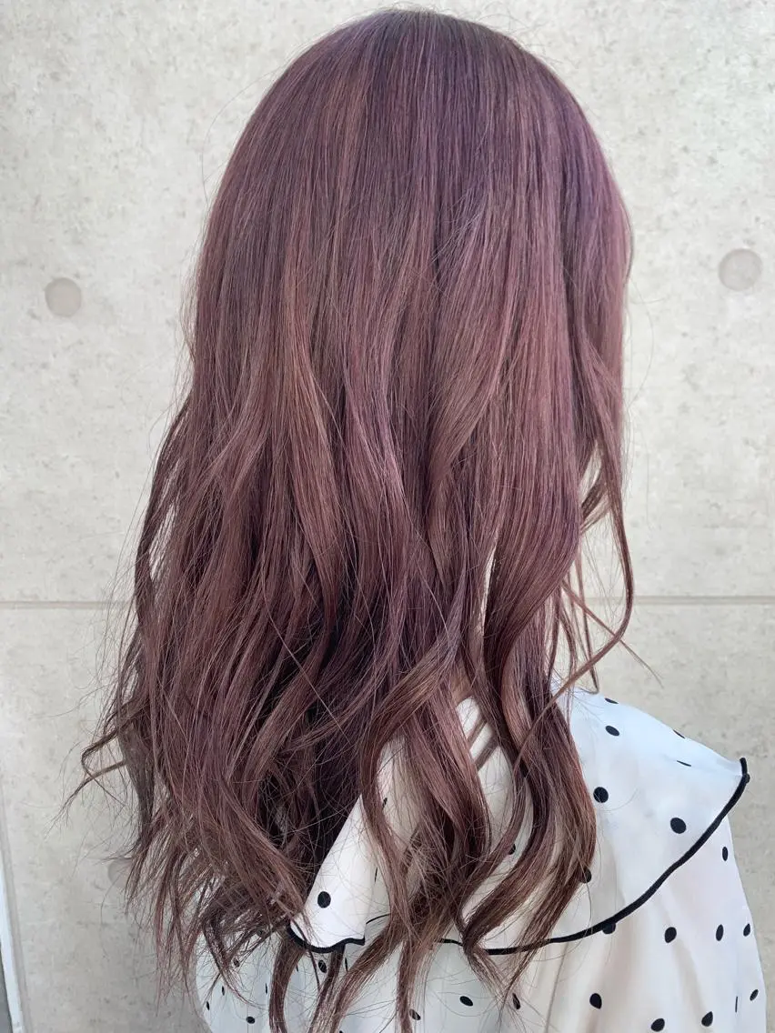 カラー ヘアカラー 🍒暖色✖️レイヤー /Haruna🍒のヘアスタイル