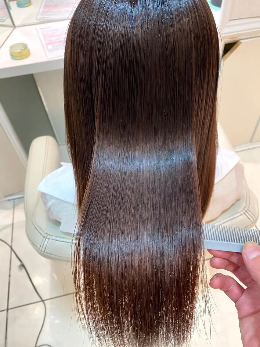 セミロング トリートメント 🌈髪質改善/縮毛矯 正特化🌈鈴木一寿のヘアスタイル