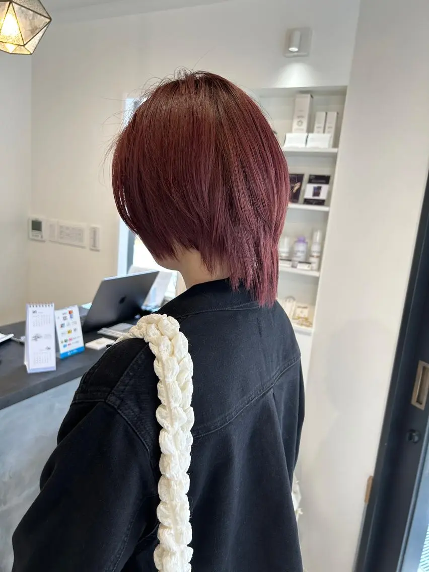 カラー ブリーチ 河野いずみ レイヤー/ボブ 🤍のヘアスタイル