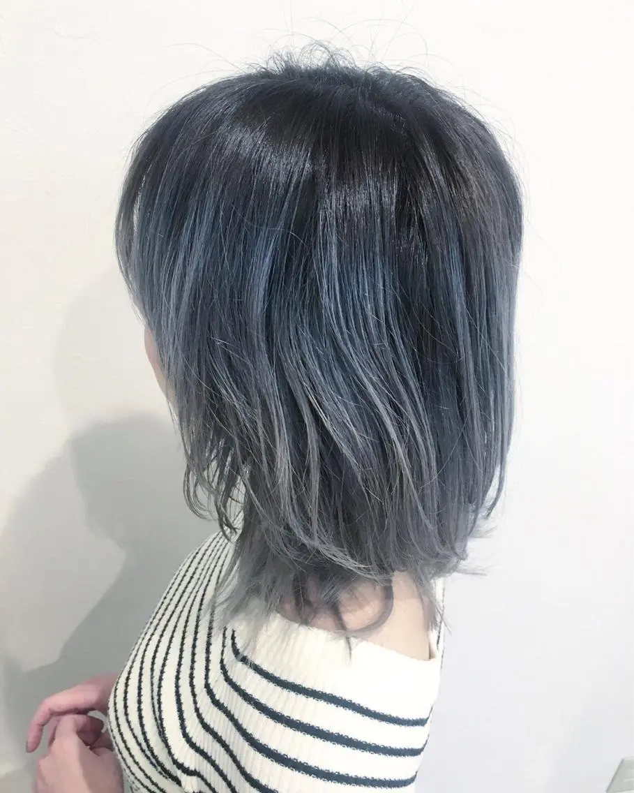 ミディアム カラー デザインカラー 無料カットモデル募集 BLINK京橋店のヘアスタイル