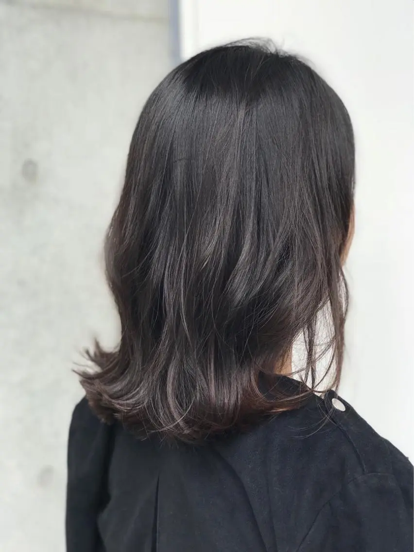 ミディアム カラー 🌙HIZUKI🌙 ハイトーン 艶髪のヘアスタイル